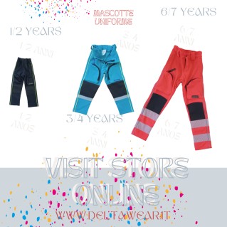 610 PANTALONE BAMBINO/A : PICCOLI SOCCORRITORI